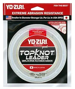 Yo-Zuri Topknot Fluorocarbon Leader 100lb 30yd