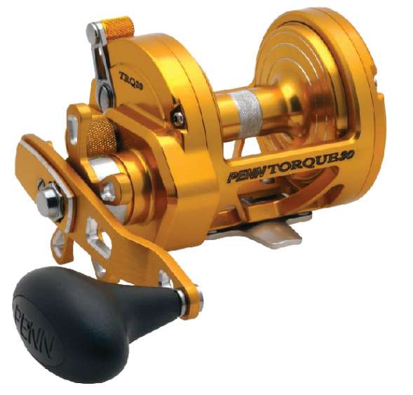 Penn TRQ25G International Torque Star Drag Reel 290yd 25lb Mono 450yd 50lb