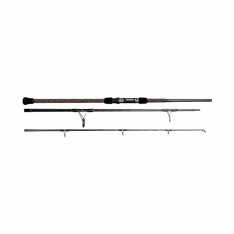 Tsunami Trophy 3pc Spinning Striper Surf Travel Rod