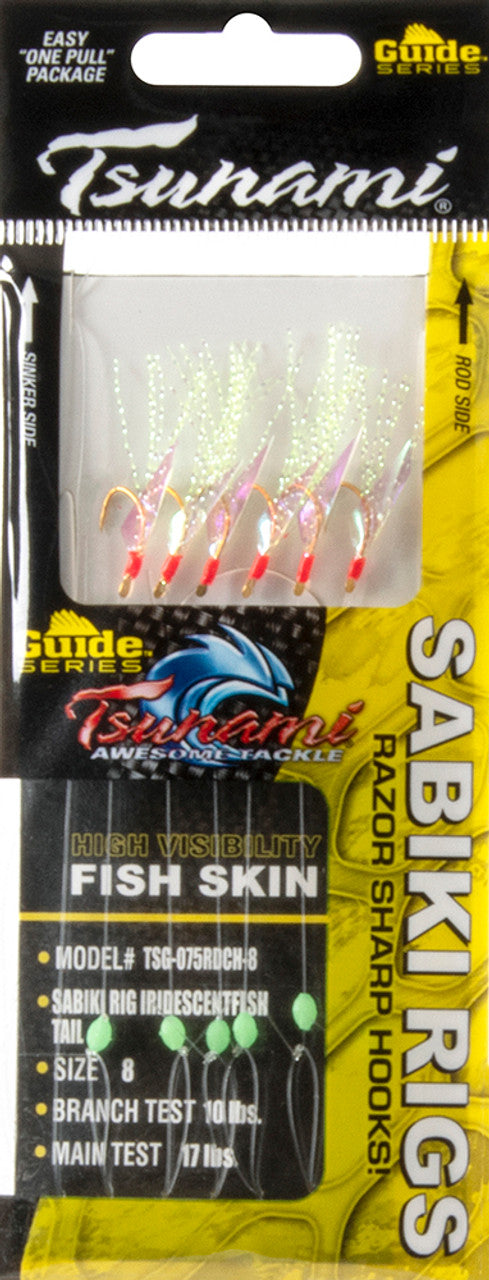 Tsunami Guide Series Flash Tail Sabiki Rig