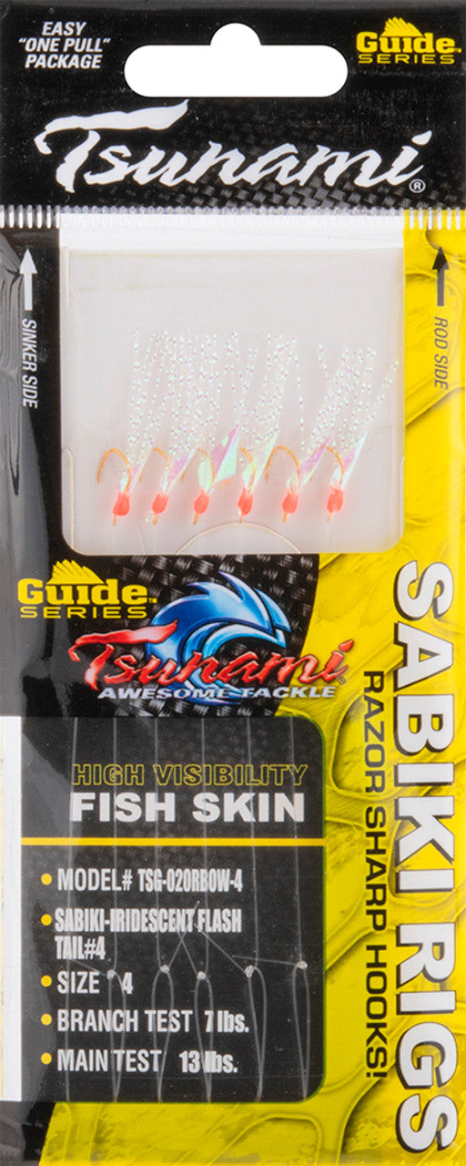 Tsunami Guide Series Flash Tail Sabiki Rig