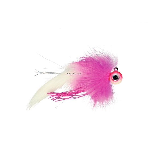 VMC Twitchin Jig 1/2oz., 4/0 hook, Glow Pink Lady UV