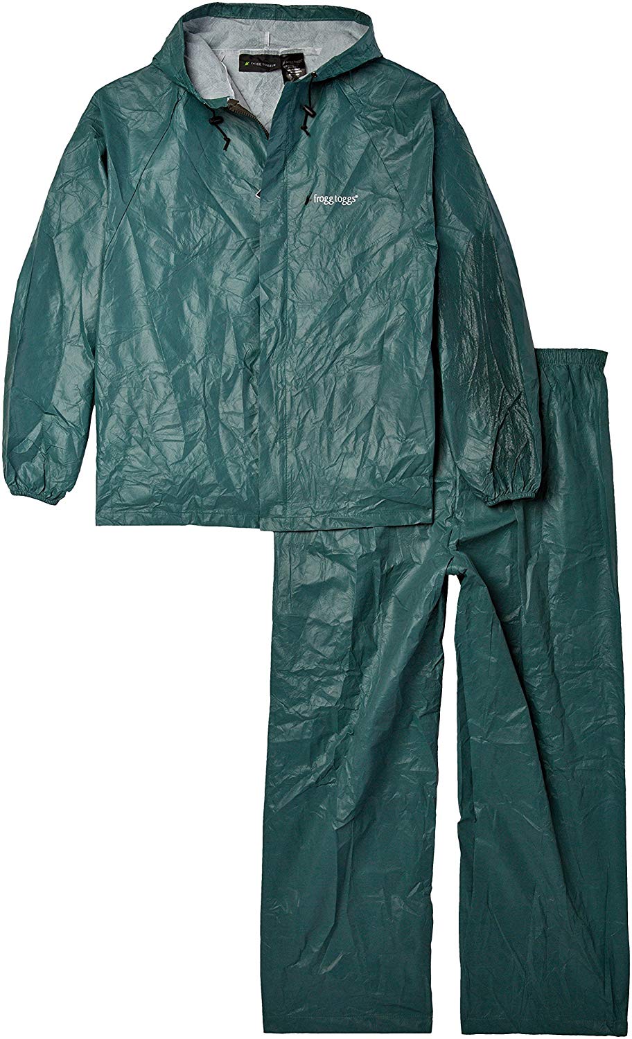 Frogg Toggs UL12104-09LG Men's Ultra-Lite II Rain Suit, Green