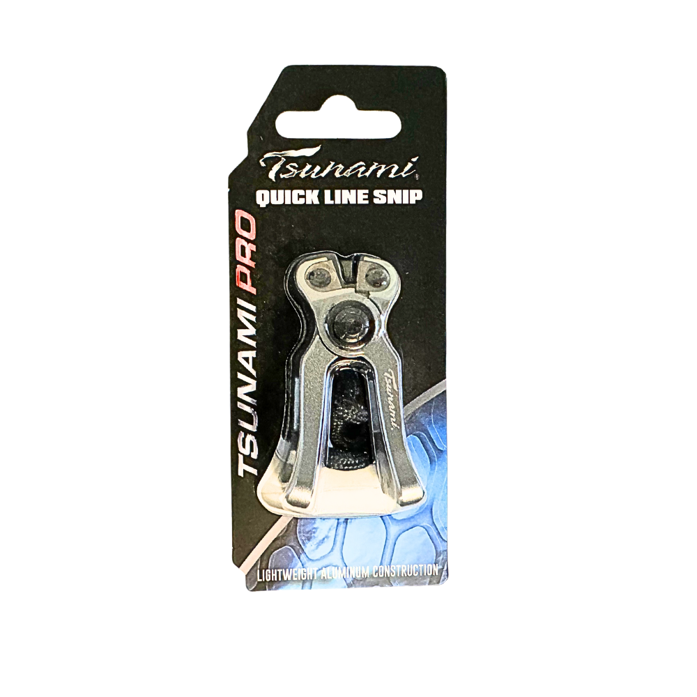 Tsunami Aluminum Quick Line Snip w/ Lanyard