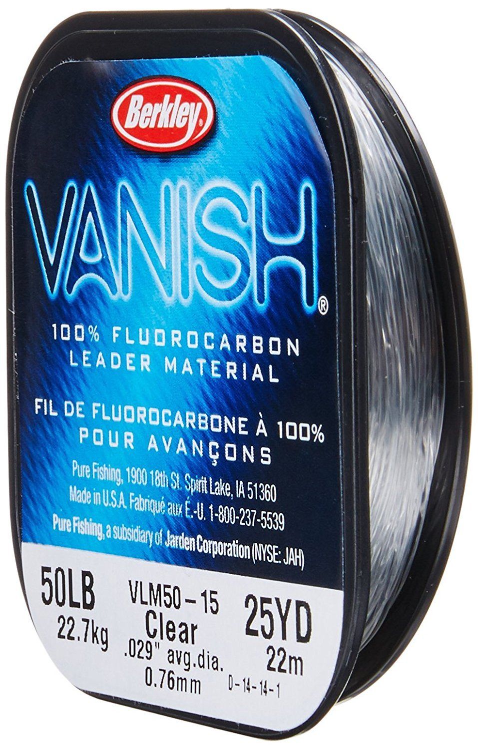 Berkley Vanish Fluorocarbon Leader Materials