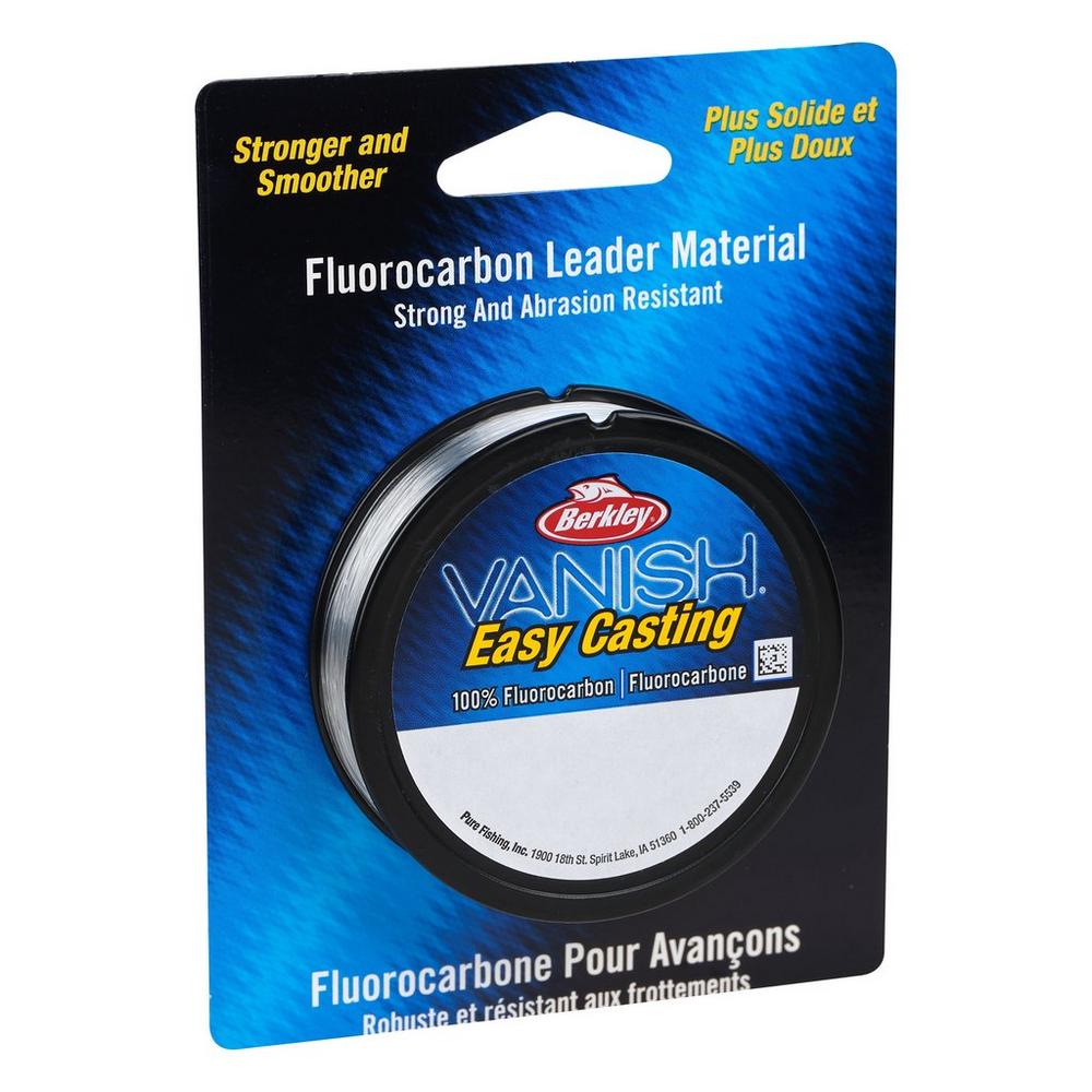 Berkley Vanish Fluorocarbon Leader Materials