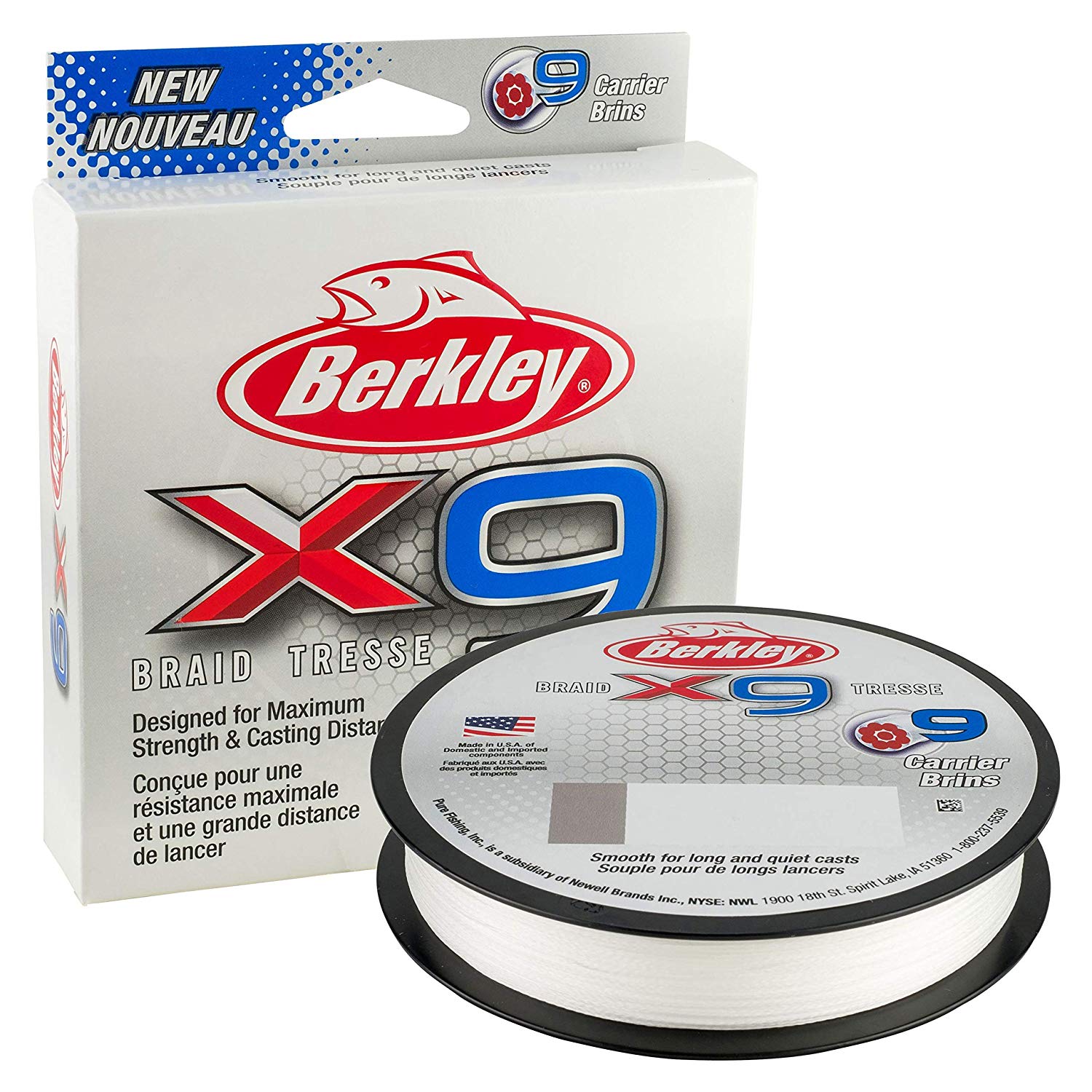 Berkley Jordan Lee x9 Braided Fishing Line Superline