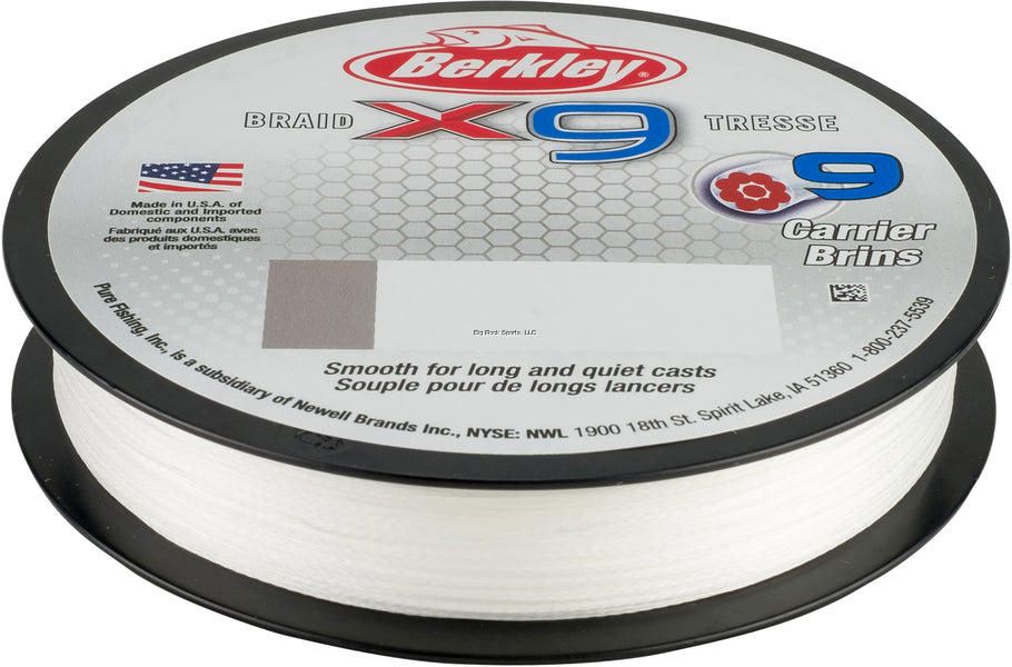 Berkley Jordan Lee x9 Braided Fishing Line Superline