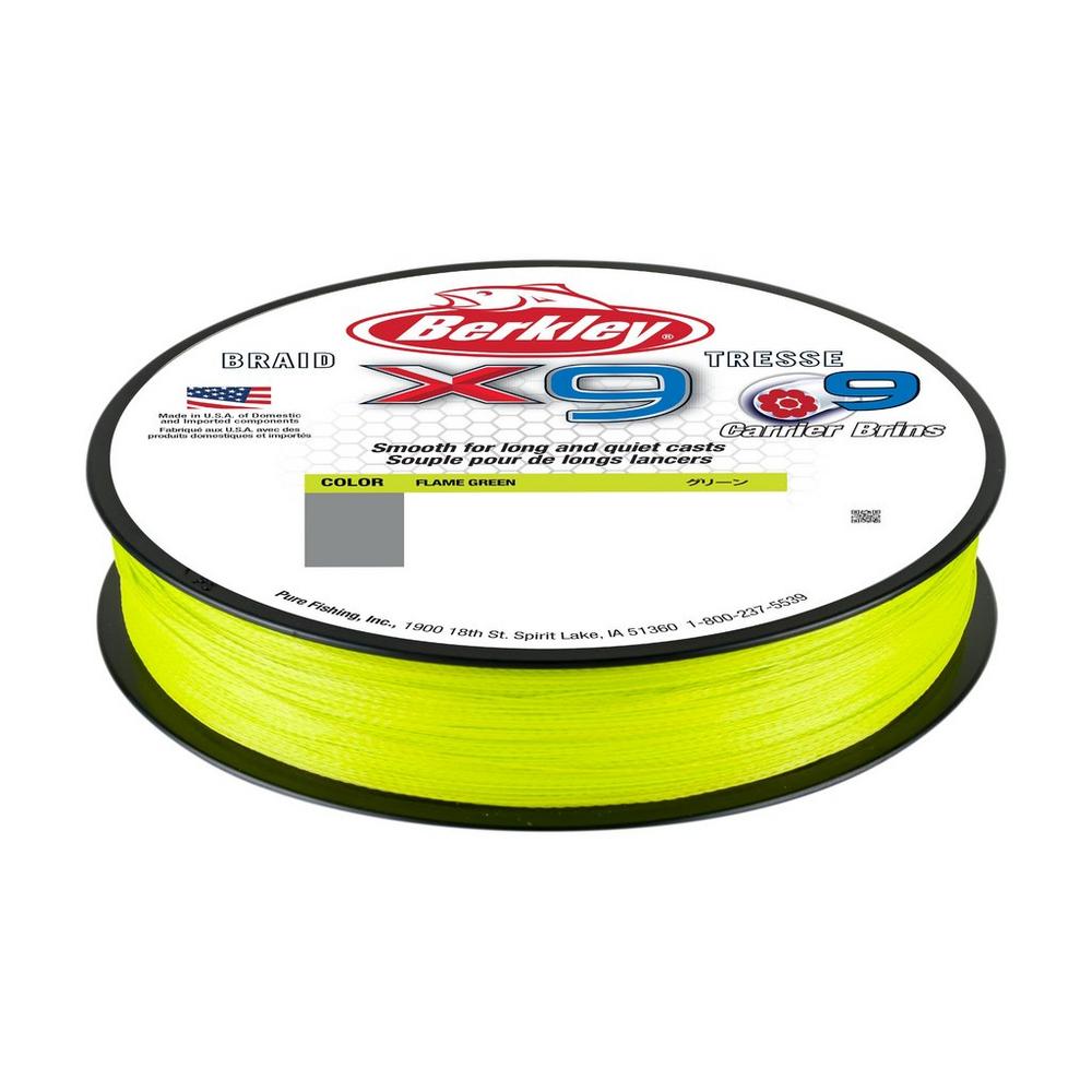 Berkley Jordan Lee x9 Braided Fishing Line Superline