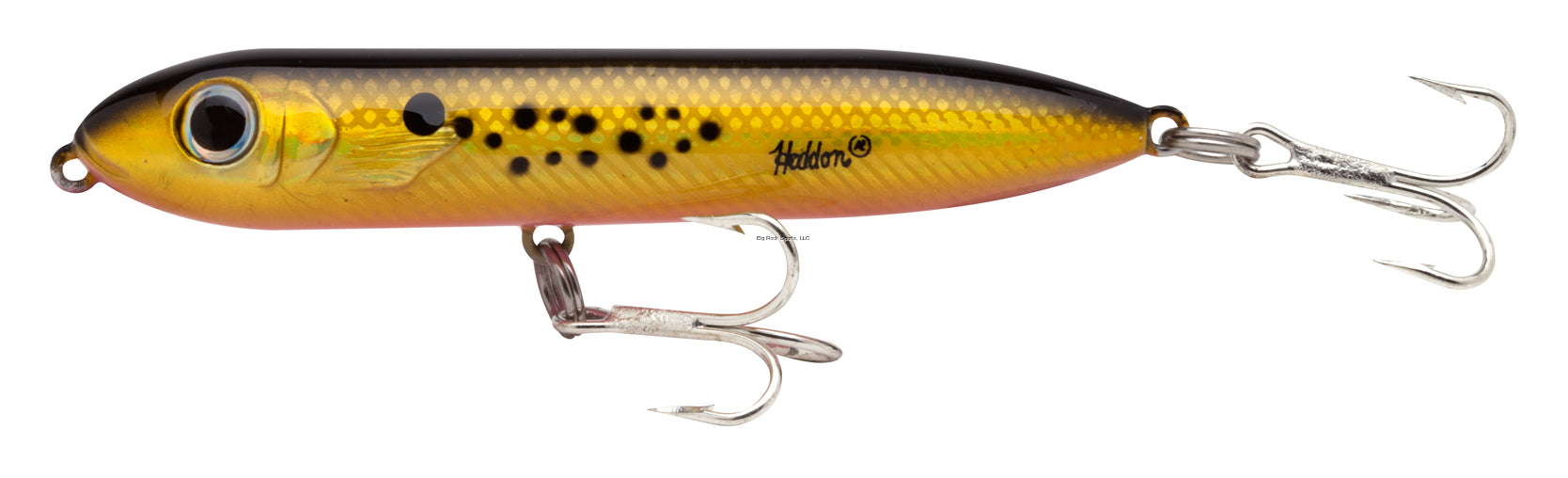 Heddon Saltwater Super Spook, 5", 1 oz, Bunker, Floating