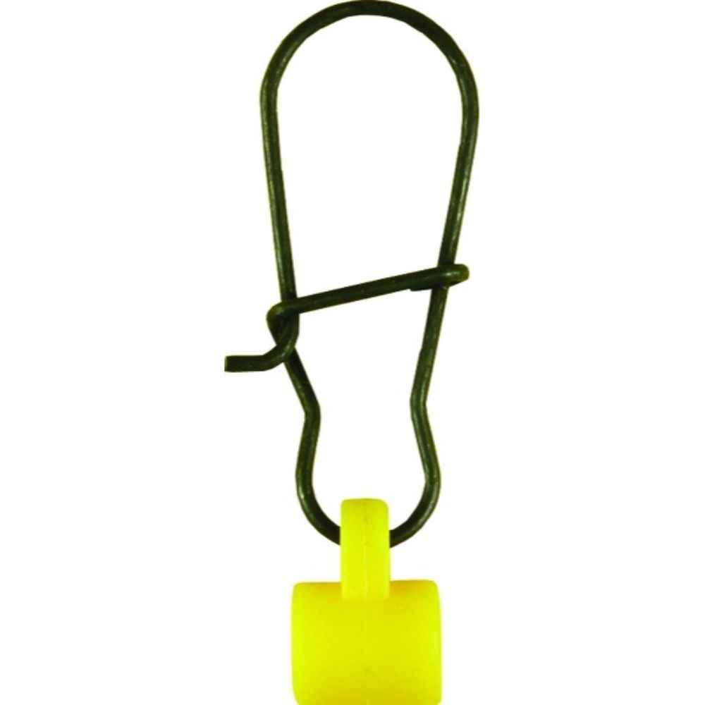 Fin Strike Fish Finder Sinker Slider Terminal Snap Bulk Packs, Yellow