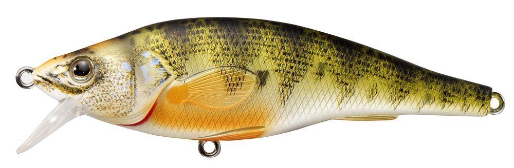 LIVETARGET Yellow Perch Shallow 6 1/4" 100 natural/matte Suspending Crankbait