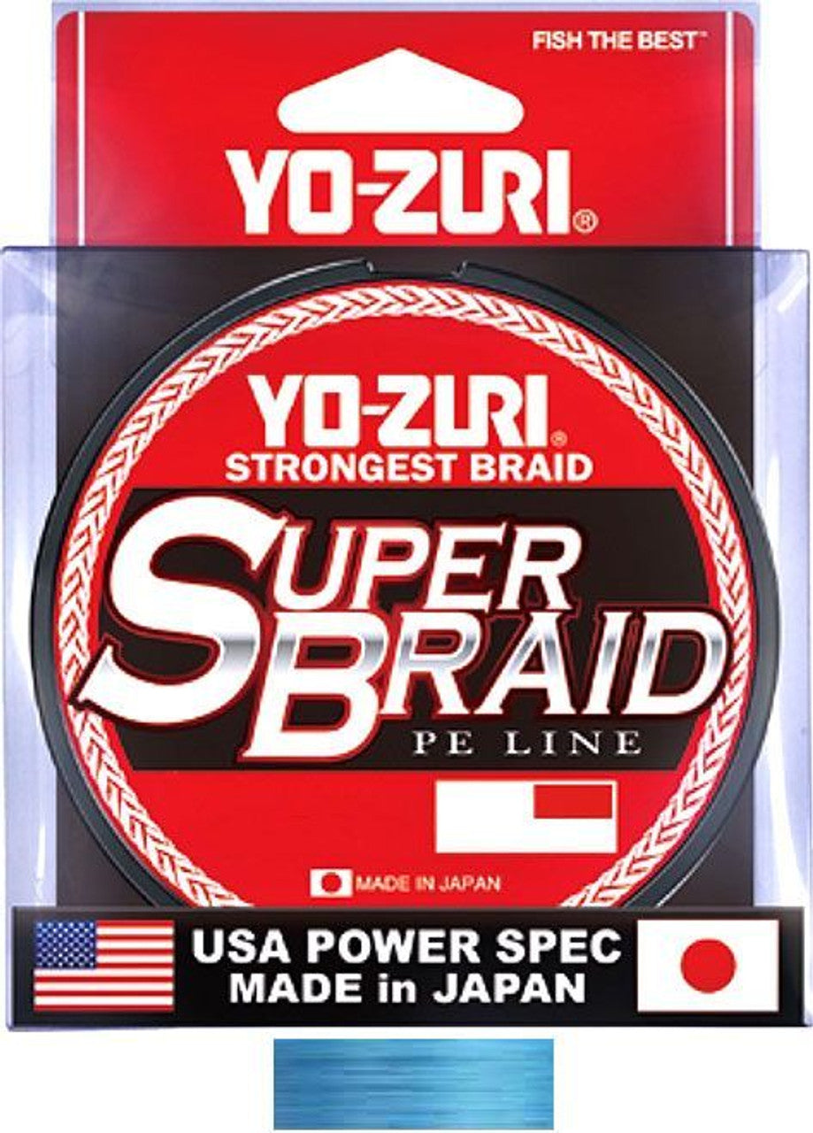 Yo-Zuri SuperBraid Line 50lb 150yd Blue